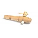 Houten regenton kraan 20 cm