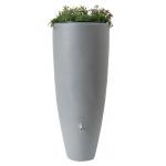 Garantia design regenton grijs 300 liter met plantenbak