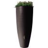 Garantia design regenton mokka 300 liter met plantenbak