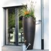 Garantia design regenton mokka 300 liter met plantenbak