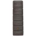 Garantia design regenton slim 300 liter wood decor bruin