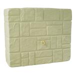 Garantia kunststof regenton wall 300 liter beige