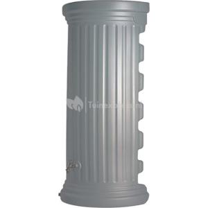Garantia muur regenton column 550 liter steengrijs