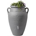 Garantia regenton amphora antraciet 250 liter met plantenbak