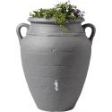 Garantia regenton amphora antraciet 360 liter met plantenbak
