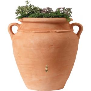 Garantia regenton amphora terra 600 liter met plantenbak