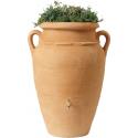 Garantia regenton amphora zand 250 liter met plantenbak