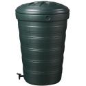 Conische kunststof regenton 200 liter groen