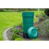 Regenton cirkelvormig 180 liter groen