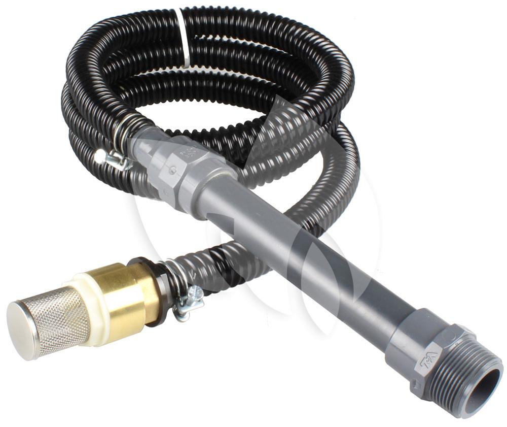 25 Meter 1 Inch Zuigslang Set Met Messing Filter En Terugslagklep - Voor Waterpompen
