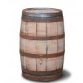 Hergebruikte houten regenton geschuurd 195 liter