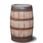Hergebruikte houten regenton geschuurd 195 liter